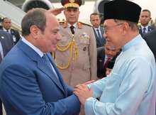 أنور إبراهيم والرئيس السيسي