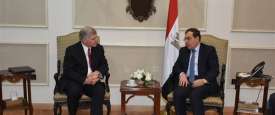 وزير البترول المصرى مع رئيس 