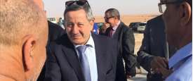 الرئيس الجديد لسوناطراك عبد المؤمن ولد قدور يتفقد موقعا لانتاج الغاز في الجزائر