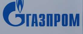 شعار عملاق الغاز الروسي جازبروم