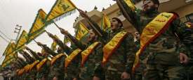 عناصر من جماعة حزب الله اللبنانى 