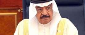 رئيس الوزراء البحريني الأمير خليفة بن سلمان آل خليفة