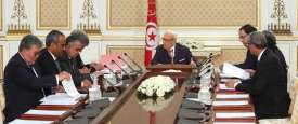 اجتماع مجلس الأمن القومي التونسي الذي يرأسه رئيس الجمهورية