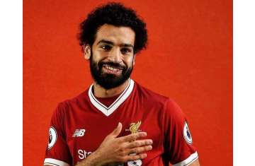 محمد صلاح نجم المنتخب المصري وليفربول الإنجليزي 