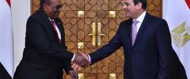 الرئيس السيسي والبشير
