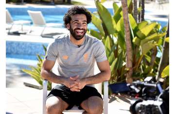 نجم المنتخب المصري محمد صلاح