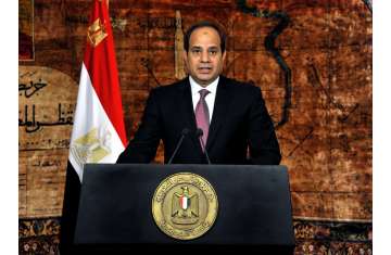 الرئيس المصرى عبد الفتاح السيسي