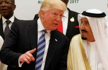 الملك سلمان وترامب