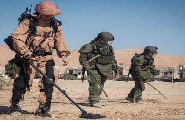 تدمير الالغام في ليبيا
