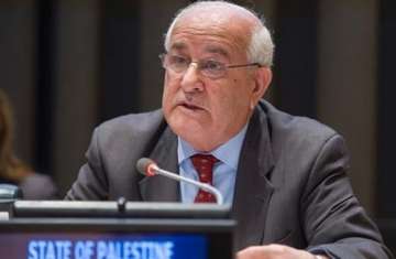المندوب الفلسطيني لدى الأمم المتحدة رياض منصور