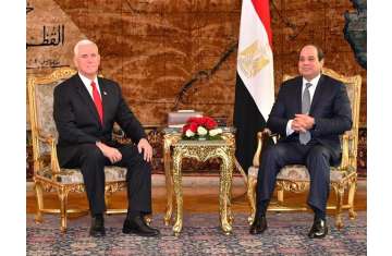 السيسي وبينس 