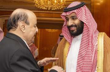 ولي العهد السعودي والرئيس اليمني 