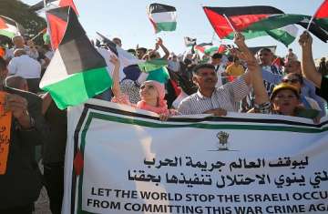تظاهرات فلسطينية