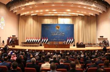 البرلمان العراقي يصوت على الحكومة العراقية الجديدة برئاسة عادل عبد المهدي