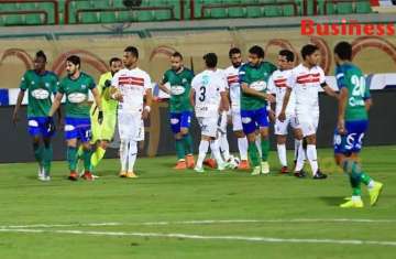 الزمالك ضد مصر المقاصة- أرشيفية