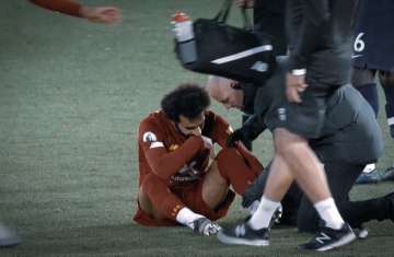 اصابة اللاعب محمد صلاح