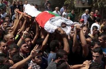 استشهاد فلسطيني 