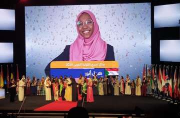 السودانية هديل أنور