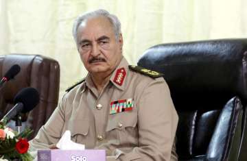  قائد الجيش الوطني الليبي خليفة حفتر