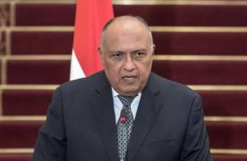 سامح شكري وزير خارجية مصر