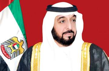  الشيخ خليفة بن زايد آل نهيان- رئيس الإمارات 
