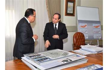 السيسي ومدبولي 