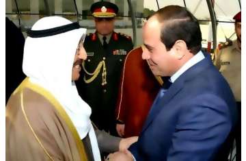 السيسي وصباح الأحمد