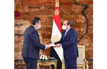 السيسي ورئيس الوزراء اليمني