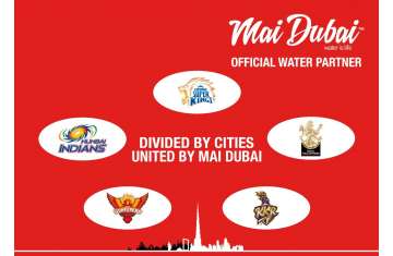 Mai Dubai to take care of the hydration requirements of the defending champions Mumbai Indians