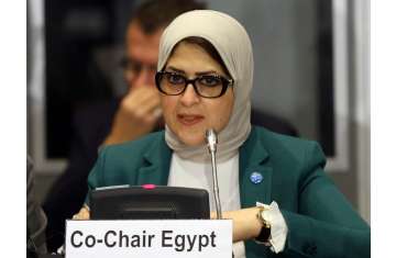 وزيرة الصحة المصرية