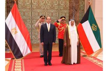 الشيخ صباح والسيسي