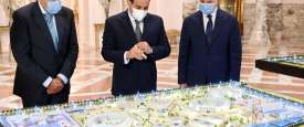 السيسي ووزير الداخلية ومدبولي