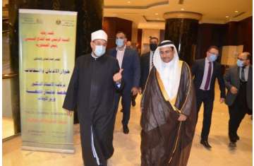 رئيس البرلمان العربي ومختار جمعة