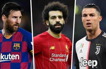 رونالدو وصلاح وميسي