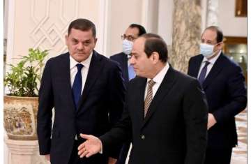 السيسي والدبيبة