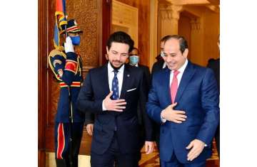 السيسي والأمير الحسين