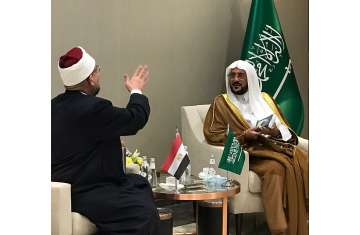 وزير الدعوة المصري ووزير الأوقاف المصري