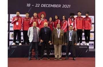  Asian Karate Championships 2021 hosted by Kazakhstan