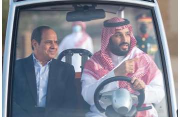 محمد بن سلمان والسيسي
