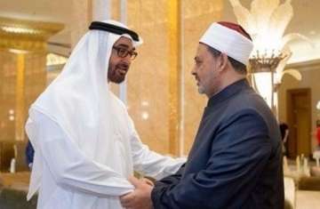 أحمد الطيب ومحمد بن زايد