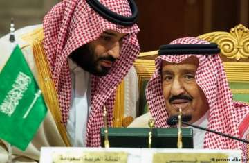 الملك سلمان وولي العهد