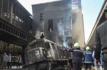 حريق محطة مصر