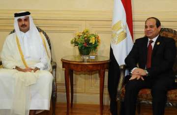 السيسي وتميم بن حمد