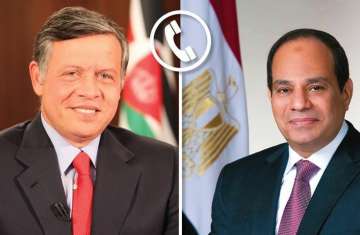  لسيسي والملك عبدالله