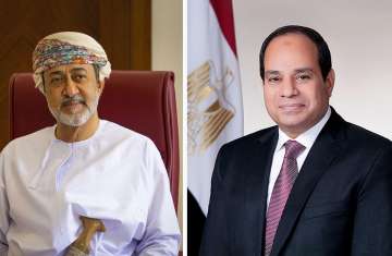 السيسي وسلطان عمان