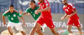 UAE Beach Soccer Team beat Mexico 5-4 to finish second in Spain