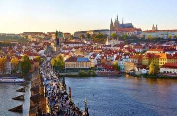 A view of Prague