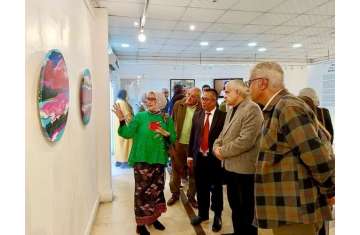 Inauguration of the exhibition