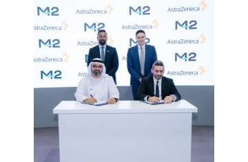 M42 and AstraZeneca sign 