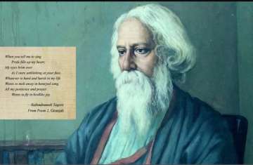 Rabindranath Tagore and a verse from the Gitanjali